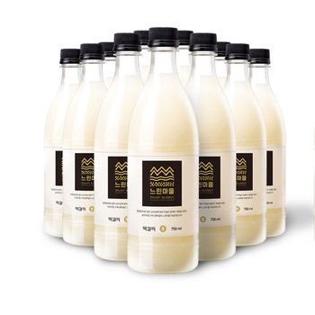 배상면주가 무아스파탐 느린마을막걸리 750ml x 20입(6%)