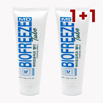 [1+1] 바이오프리즈 MD 4oz 110g 튜브형 저주파 고주파 물리치료기 의료기기 쿨링 겔