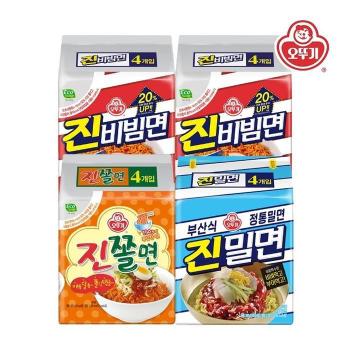 [오뚜기] 진비빔면 8봉+진밀면 4봉+진쫄면 4봉 (S50823297)