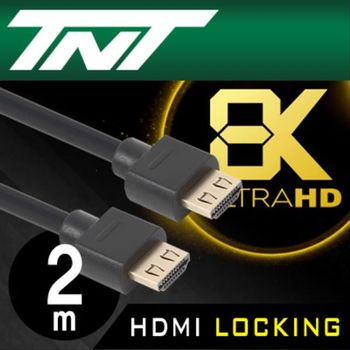 TNT NM TNT113 8K 60Hz HDMI 2.0 락킹 케이블 2m 영상케이블 음향케이블 데이터전송케이블