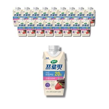 셀렉스 프로핏 딸기초코 250ml x18개 3박스 (S51540681)