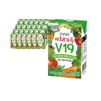 건강담은야채가득V19 145mlX24팩