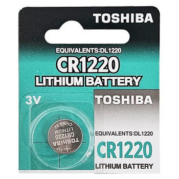 도시바 리튬전지 CR1220 (1P) 3V 차키 리모컨 배터리