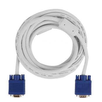 (넥스트유) VGA(RGB) 케이블 D-SUB 모니터 5m NEXT-RGB050 개(1개입) 컴퓨터 연결선 영상케이블