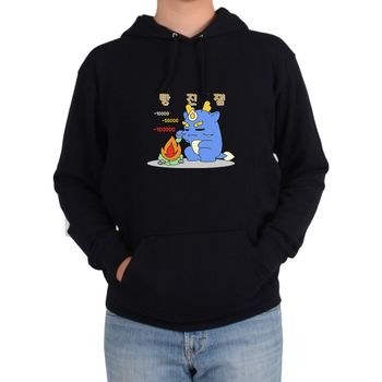 탕진잼 청룡 갑진년 돈을 그냥 태우네 나 많아 후드티