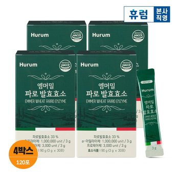 휴럼 엠머밀 파로 발효효소 4박스