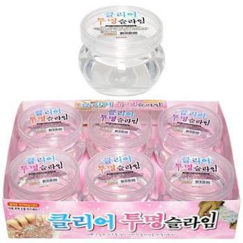 클리어투명슬라임(2000원X6개)