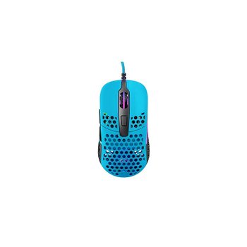 [해외] Xtrfy M42 RGB 양손용 대칭형 초경량 게이밍 마우스 (마이애미 블루) 일본 정품 보증