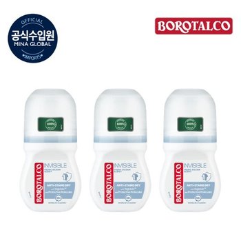 인비저블 프레쉬 롤온 50ml*3개입