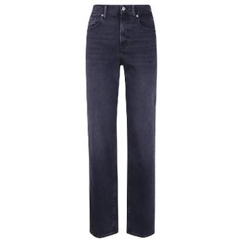 [해외] 7 for all mankind 7U4N0C32 3NS BLACK STOVEPIPE STRAIGHT JEANS