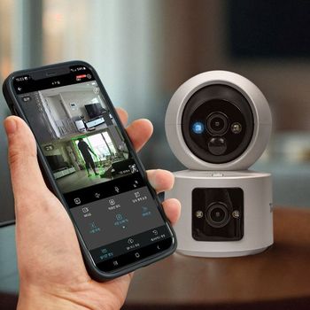 무선 실내 CCTV 보안 카메라 IP카메라 감시용 브라켓 포함