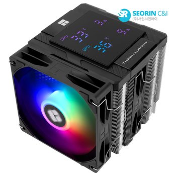 [서린공식] 써멀라이트 Peerless Assassin 120 Digital ARGB 서린 (블랙)