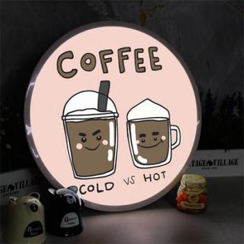 아트박스/꾸밈 no323-LED액자45R_우리는사이좋은친구