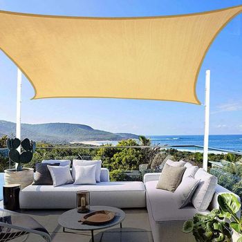 자이시스 자외선차단 패브릭 사각 그늘 차양막 2미터