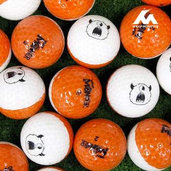 랩몬스터 YO32CZ61 캐릭터 고반발 골프공 2피스 20구 투톤