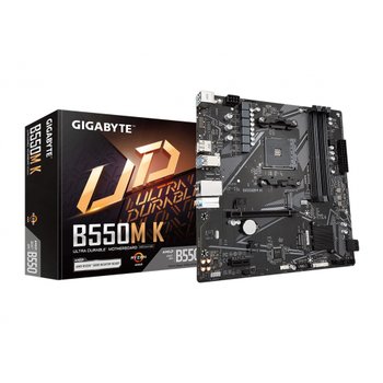 [해외] GIGABYTE B550M K 마더 보드 MicroATX [AMD B550 칩셋 탑재] MB6135