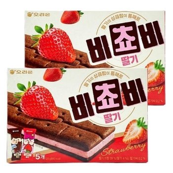 오리온 비쵸비 딸기 125g 2개_26129834