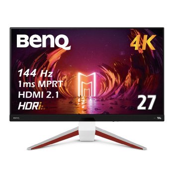 [해외] 벤큐 MOBIUZ EX2710U 게이밍 모니터 27인치 4K IPS 144Hz PS5 대응 2.1ch 스피커