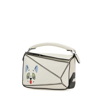 [해외] [해외배송] 로에베 퍼즐 FUTURIST 캣 미니 백 A510U95XA4 SOFTWHITE B0441967993