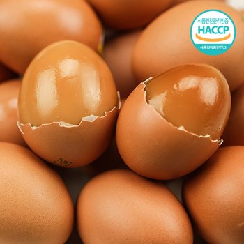 파손보상 구운계란 대란 중란 30구 맥반석 달걀 반숙란 HACCP