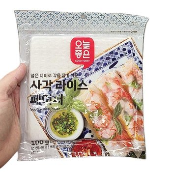 오늘좋은 사각 라이스페이퍼 100g x 1개 pp801884