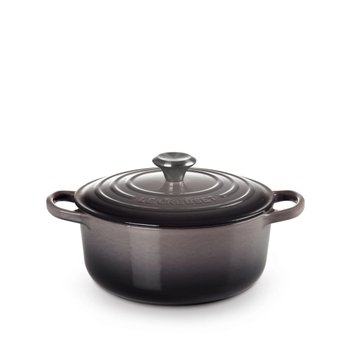 [해외] [르크루제] 시그니처 무쇠 주물 원형 냄비 24cm Cocotte Rot Evo 24 Flint 6467513