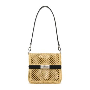 [해외배송] 돌체앤가바나 위빙 텍스처 플랩 클로저 라피아 숄더 백 BM2445A9O83 8L797