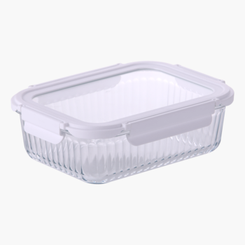 웨이브락 내열유리 밀폐용기 G 유리뚜껑 직사각 1500ml