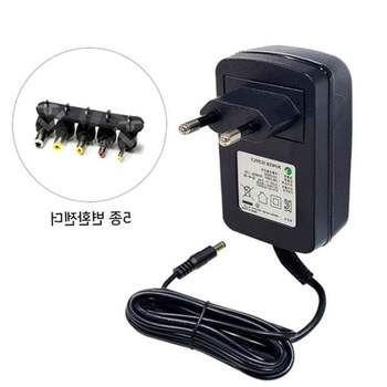 아답터 CCTV LED 공유기용 다용도 전원 세트 12V 2A