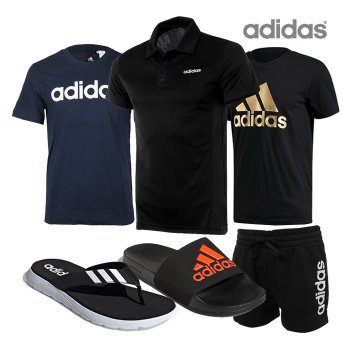 아디다스 아디다스 여름신상 반팔, 반바지, 슬리퍼 모음전