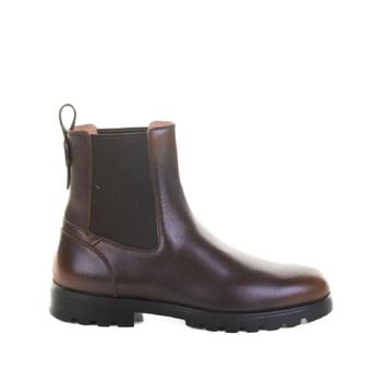 25 FW 산토니 밴딩 패널 레더 부츠 WTDR71721SMRNLGXM40 TP443105060