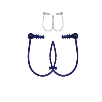 분실 위험이 없는 코드 탈 부착형 귀마개 X 2개입 이어플러그