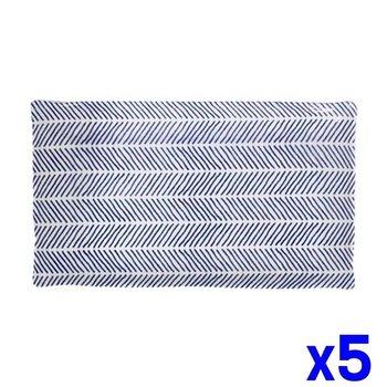 TBZ 빗살라인 직사각 접시 L x5개 그릇 주방접시 식기류 반찬접시 그릇 식기류 주방접시