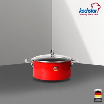 콕스타 메탈리카 레드 양수냄비 24cm KSC-MT4