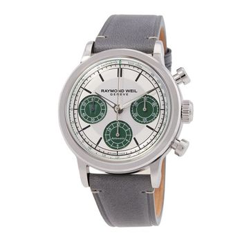 [해외] 레이몬드 웨일 리미티드에디션 Millesime 크로노그래프 오토매틱 실버 다이얼 남성 시계 7765-ST