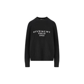 지방시 로고 인타르시아 니트 점퍼 BW90VD4ZSN 001 TP947741862