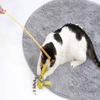 플라잉캣 고양이장난감 캣 스틱 토이 랜덤