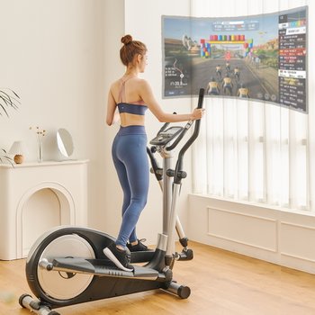 은성헬스빌 일립티컬 D-bike 505ERG 즈위프트 어플연동 이클립스 + 풍속조절선풍기