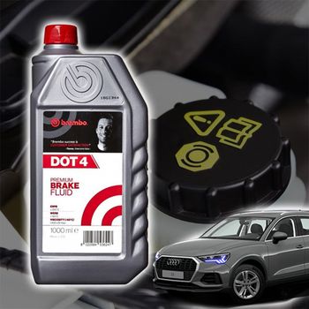 Q3 MVA045Q0 브렘보 브레이크액 DOT4 1L