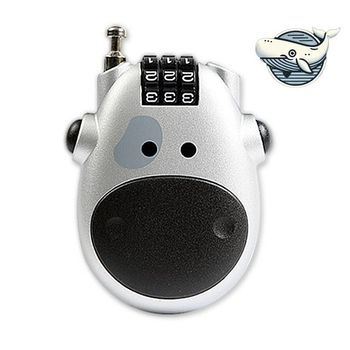 귀여운 젖소모양 자물쇠 오토릴 비밀번호