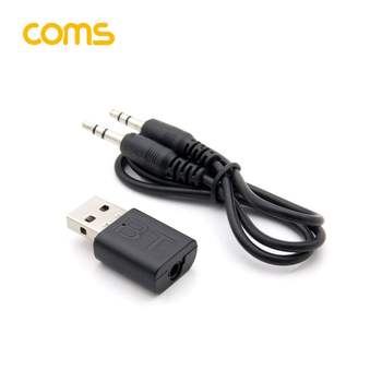 COMS) 255XNY15 차량용 AUX 블루투스 리시버 USB 오디오 동글