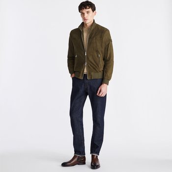 페트레이 남성 샌즈 스웨이드 SANDS SUEDE 자켓 카키 PRMLT001H0SKH