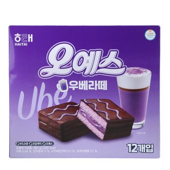 ●신상 해태 오예스 우베라떼맛 360g