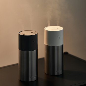 [디디오랩] 올스텐 무선 미니 가습기 UV-C 워터팟 더블케어 (딥그레이/크림화이트 2종)/ 사무실