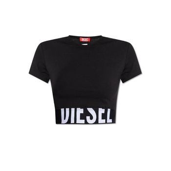 [해외] 로고 웨이스트밴드 스포티 크롭 탑 UFTEESPORTCROPPEDA145930HMAU 9XX TP943416569 138971578