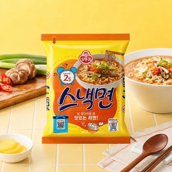 오뚜기 스낵면 20개입 (5개입번들 x 4개)