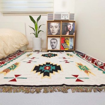 노르딕 감성 캠핑 담요 블랭킷