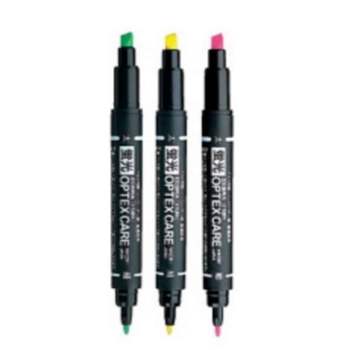 형광펜 3색 색상펜 카지노 형광마커 필기구 트윈형광펜 형광펜세트 형광팬 형광볼펜