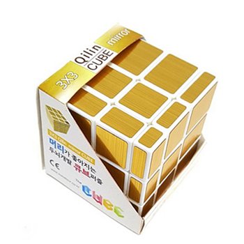 3X3 미러 골드 두뇌개발 큐브