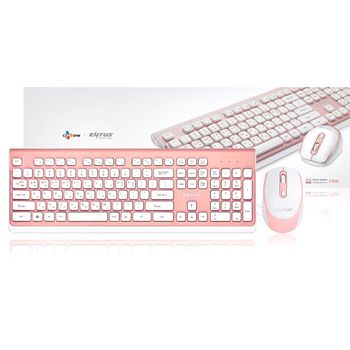 ENTUS 716NMP29 무선 키보드 마우스 셋트 OGN-WKM30 핑크